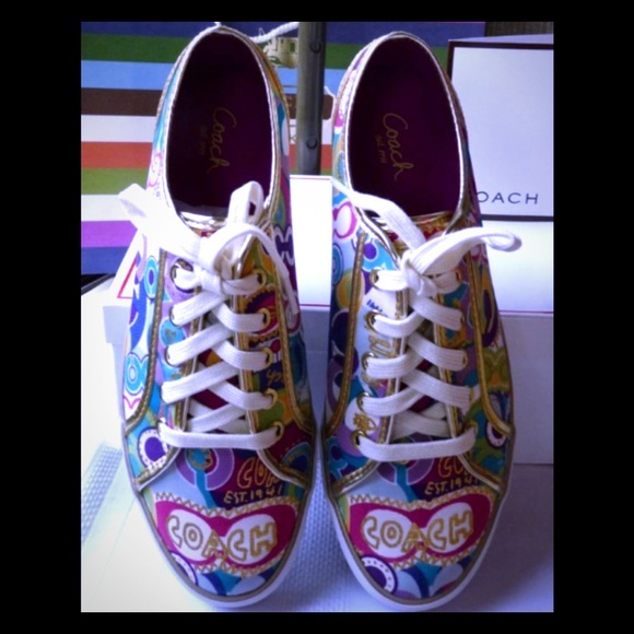 Coach Shoes - 💋Sold Coach brand new shoes pop c size 9 new